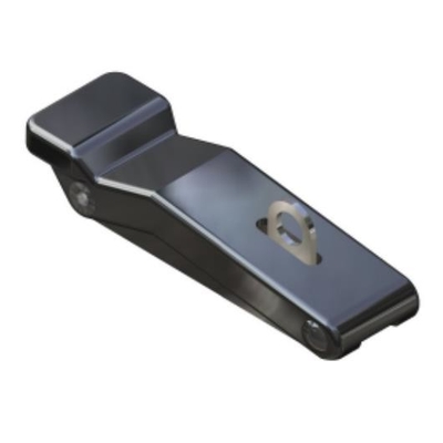 ISO9001 Flexible Black Rubber Draw Latches Anti Korosi Untuk Mesin Rekayasa
