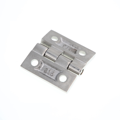 60 * 60mm Engsel Tugas Berat SUS304 SUS316 Engsel Pintu Mesin Stainless Steel