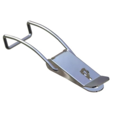 Self Locking Galvanized Spring Loaded Toggle Latch Shockproof Dengan Lubang Kunci