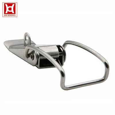 Self Locking Galvanized Spring Loaded Toggle Latch Shockproof Dengan Lubang Kunci