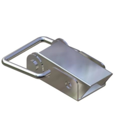 DK028 Pelat Penutup Jembatan Kecil Stainless Steel Toggle Latch Untuk Kotak Distribusi