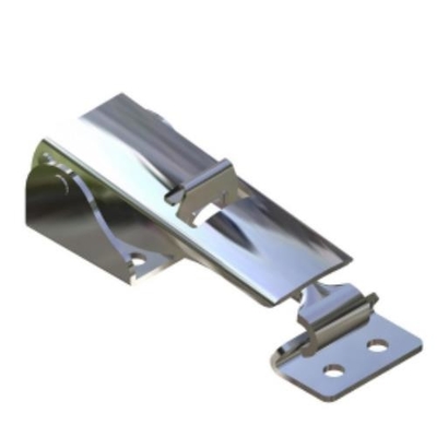 Tersembunyi Self Locking Metal Toggle Latch Clamps Berlapis Nikel