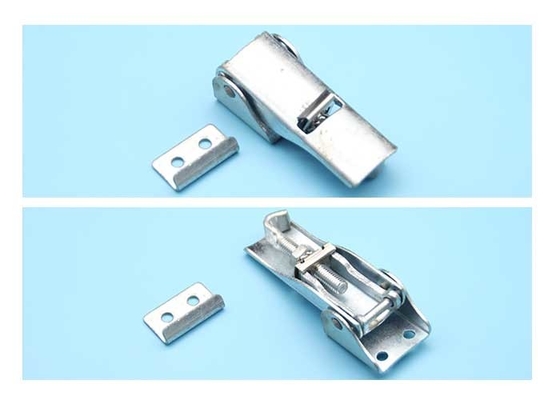 Tersembunyi Self Locking Metal Toggle Latch Clamps Berlapis Nikel
