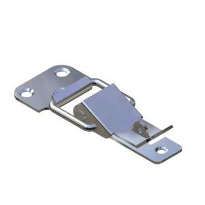 60g Galvanized Iron Steel Spring Loaded Toggle Latch Redaman Berlapis Nikel
