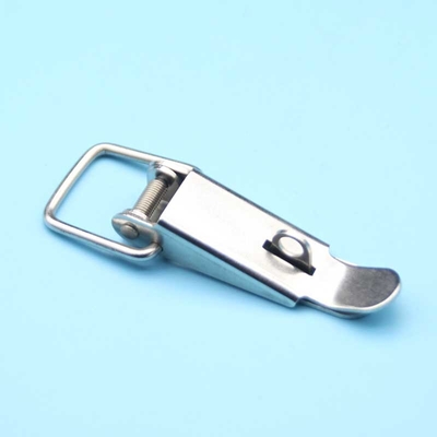 SS316 201 Stainless Steel Spring Draw Latch Dengan Safety Catch Untuk Kotak Kayu