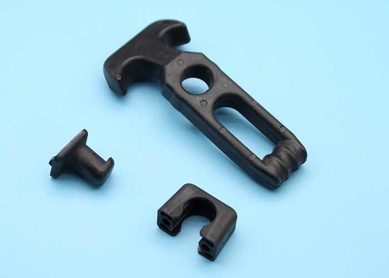 Dipoles Hitam T Handle Latch Karet Ketahanan Korosi Antirust Ringan