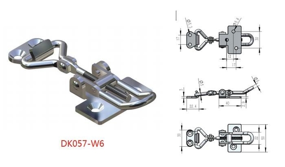 Latch Toggle Logam Berlapis Krom Besar 304 316 Y Berbentuk Batang Berulir Untuk Kendaraan