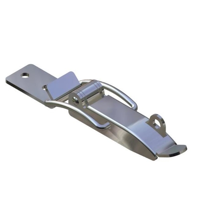 OEM Adjustable Toggle Latch Lock Dengan Strike Plate Dan Side Keyhole