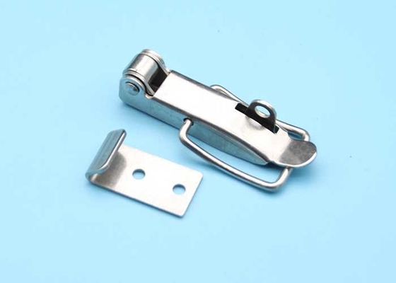 OEM Adjustable Toggle Latch Lock Dengan Strike Plate Dan Side Keyhole