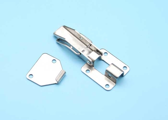 Tahan Pakai 304 Stainless Steel Toggle Latch Metal Toggle Catch Dengan Lubang Kunci Samping