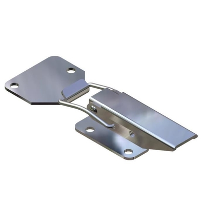 Tahan Pakai 304 Stainless Steel Toggle Latch Metal Toggle Catch Dengan Lubang Kunci Samping