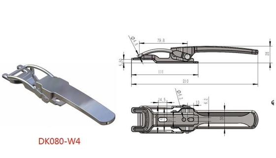 Rilis Cepat Tugas Berat Toggle Latch TUV SGS