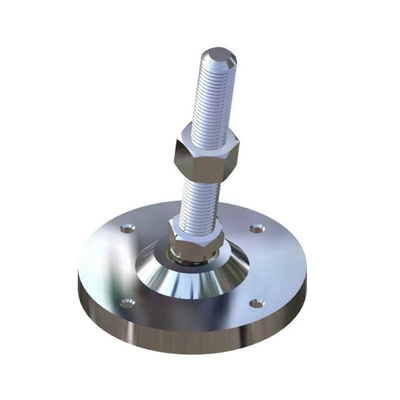 M16 Machine Adjustable Leveling Feet Heavy Duty Leg Leveler 10*2cm Pad Anti Erosi