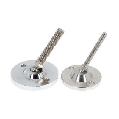 M10 Stainless Steel Kaki Meratakan Meja Tugas Berat Yang Dapat Disesuaikan Untuk Mesin